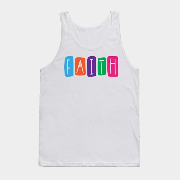 FAITH Tank Top by Ombre Dreams